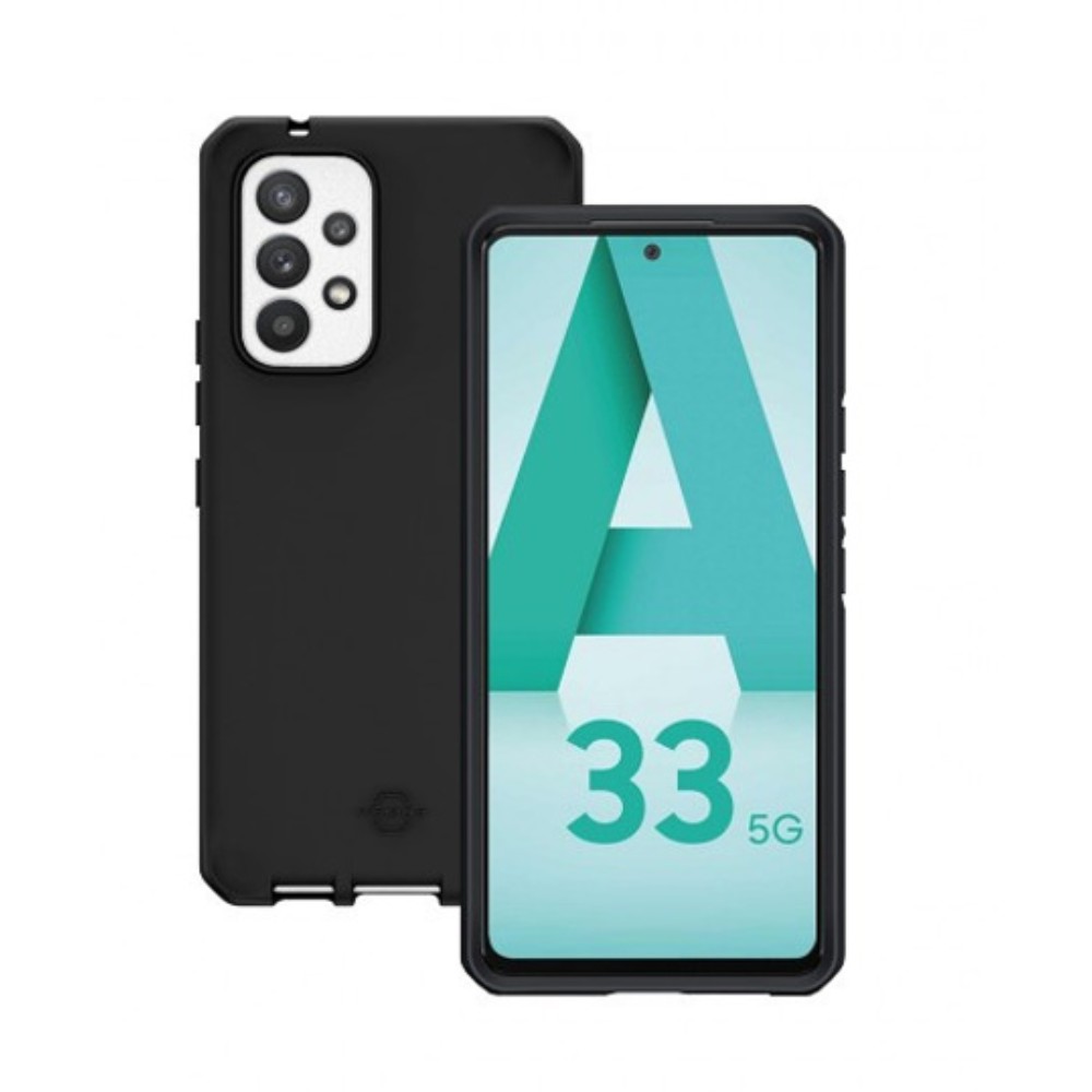 SPECTRUM Case Galaxy S23 Ultra Solid Black Mat - Soft bag