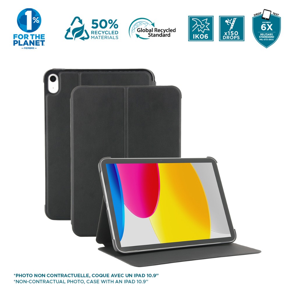 RE.LIFE for iPad Air 11 M2 BK IPAD AIR- Black - 50% RECYCLED - Image 2