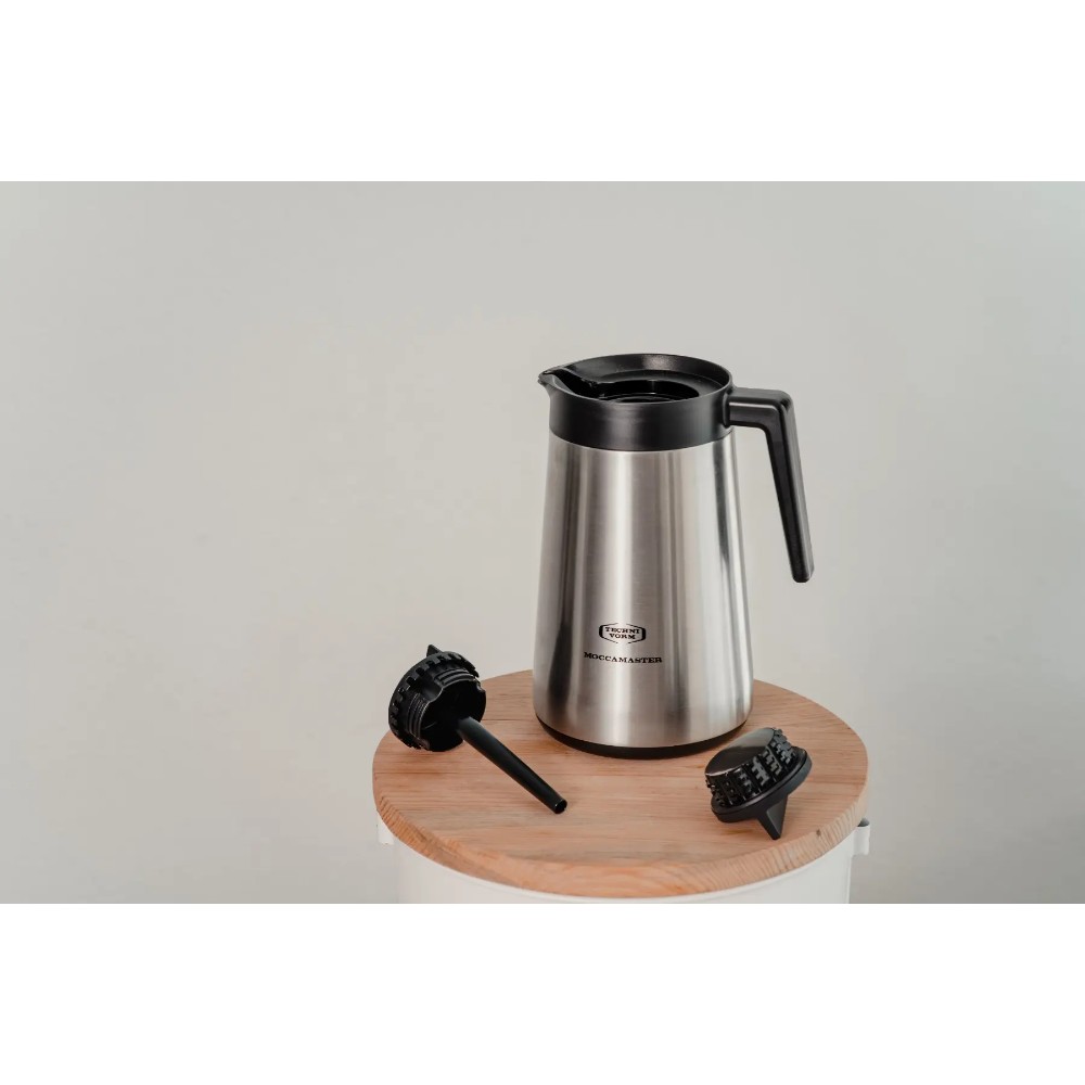 Cafetière filtre autonome manuelle KBGT 1,2L - Argent - Image 3