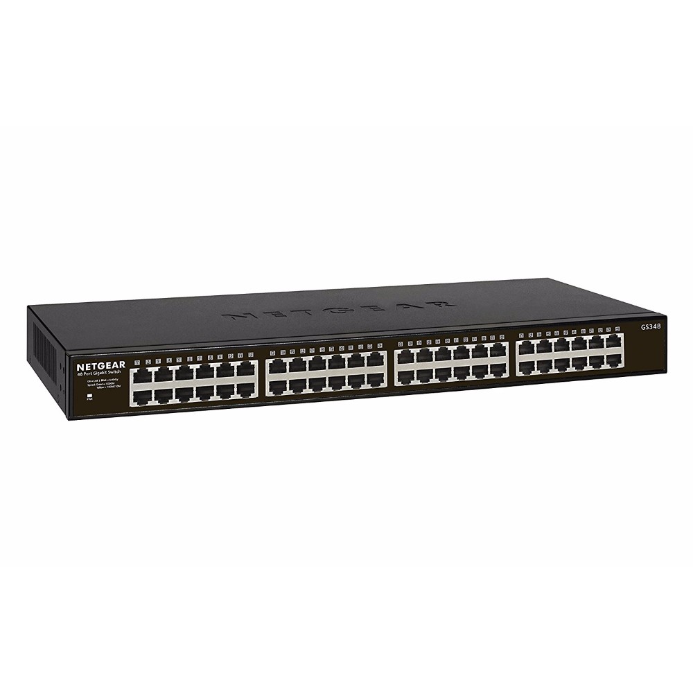 SWITCH NON MANAGEABLE 48Ports 10/100/1000 RJ45 boîtier métal