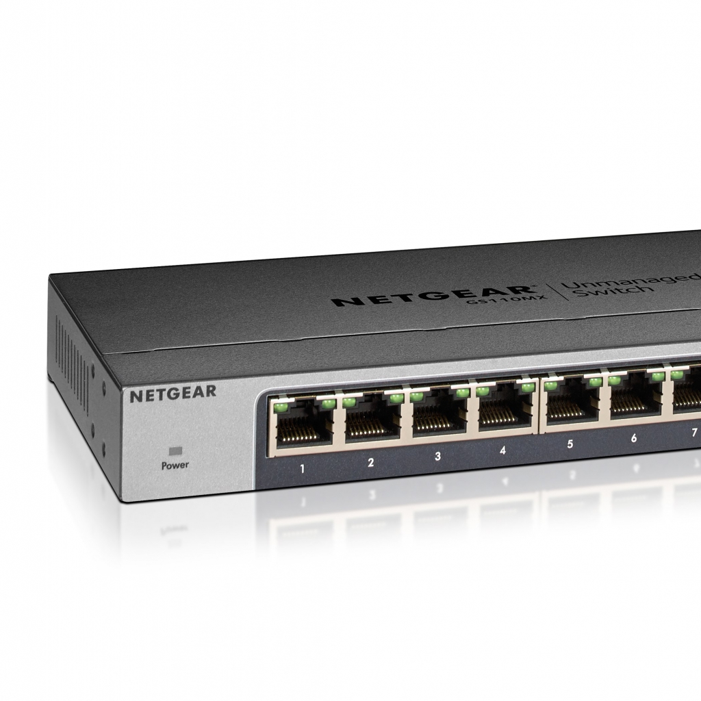 SWITCH NON MANAGEABLE 8 PORTS Gigabit 2 ports 10Gigabit/Mult - Image 2