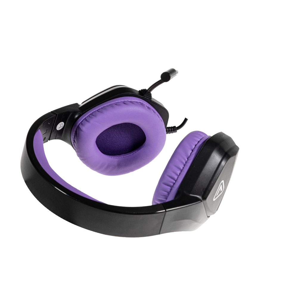 Casque-micro gaming CM-30 pour PC / PS4 / PS5 / Xbox / Nintendo Switch - Noir & Violet - Image 3