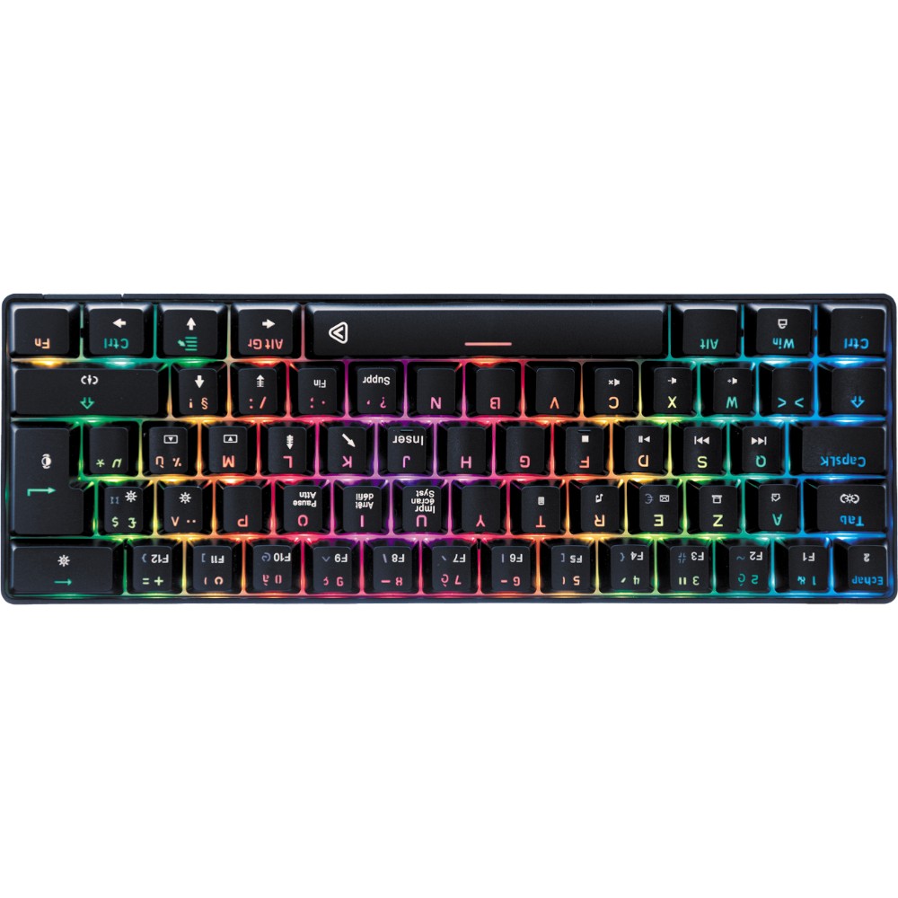 Clavier gaming mécanique CA-140 TKL - Noir RVB