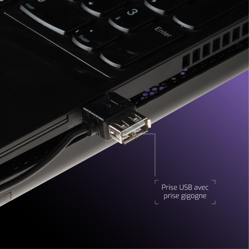 SV-45 Support Ventilé Laptop 13'/17' - Image 4