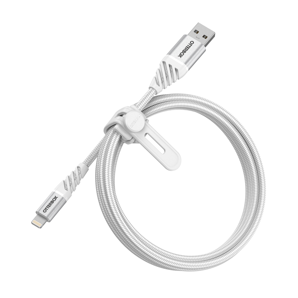 CBL PremUSB A-LightningBlanc1M cable lightning - Image 2