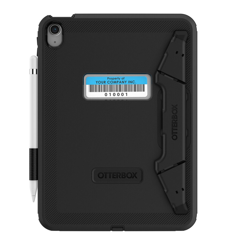 Defender EDU Kickstand iPad A16 Black - ProPack - v2