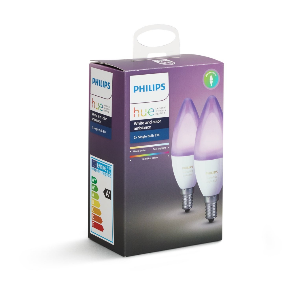 HWCA PACK FLAMME E14X2 Hue White Color Ambiance - Image 3