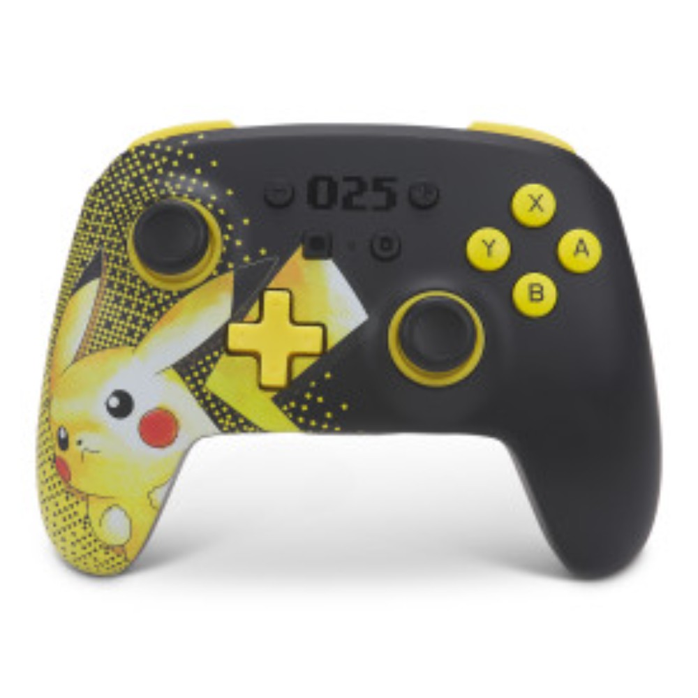 Manette de jeu sans fil améliorée édition 25 ans de Pikachu pour Nintendo Switch