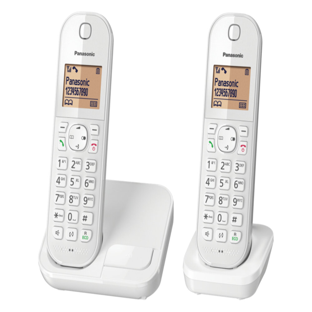 TELEPHONE DECT DUO BLANC tél d'intérieur sans fil - Image 2