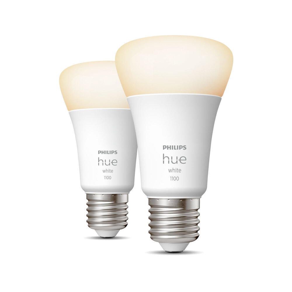 Philips HUE x2 - Blanc E27 75W Pack de 2 - white standard E27 - Image 3