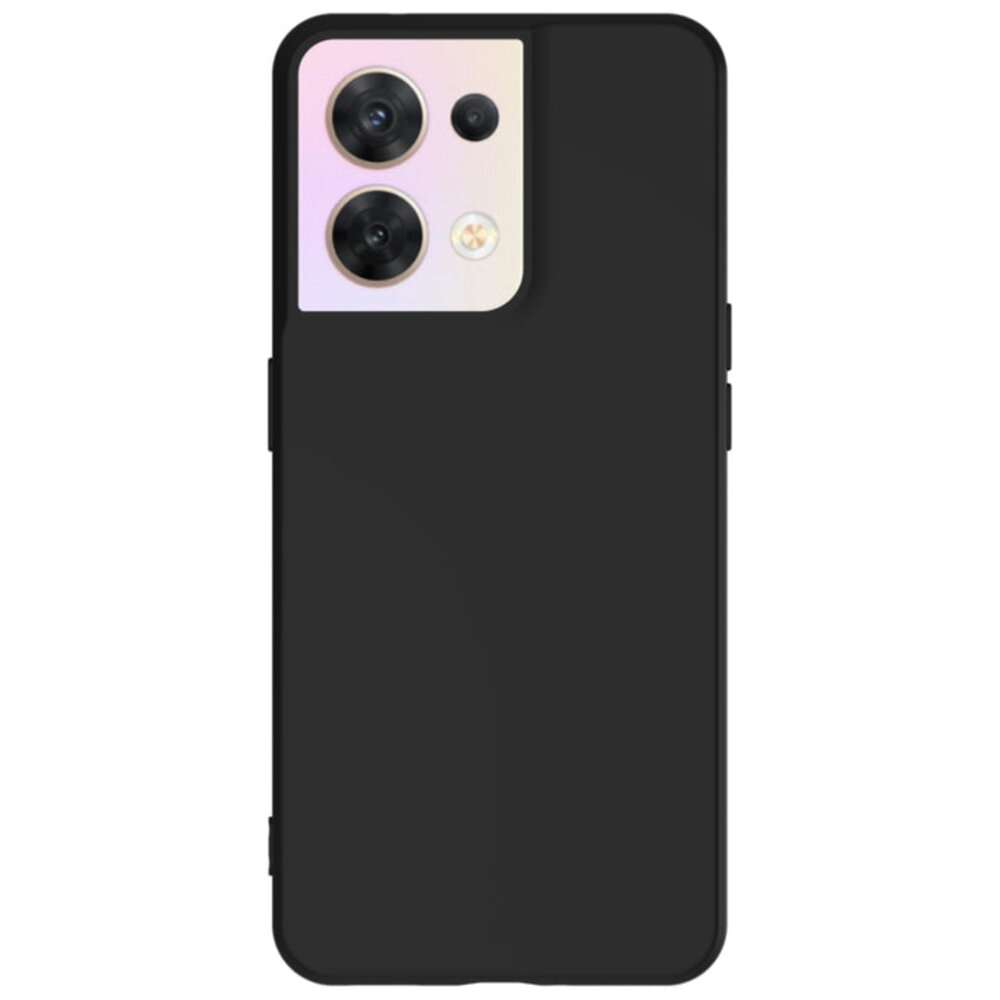 TOUCH SILICONE OPPO RENO 8 GRS Coque Touch Silicone noire