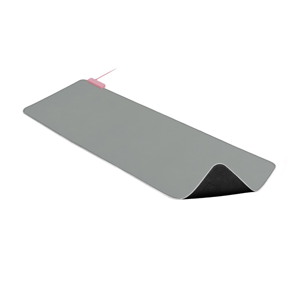 Tapis de souris gaming Goliathus Extended Chroma - Gris & Rose - Image 3