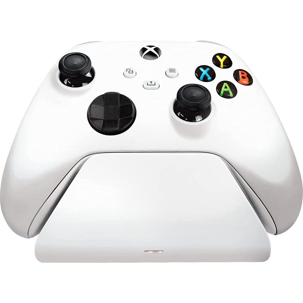 Chargeur (station de charge) rapide Robot White pour manettes de jeu Xbox - Blanc