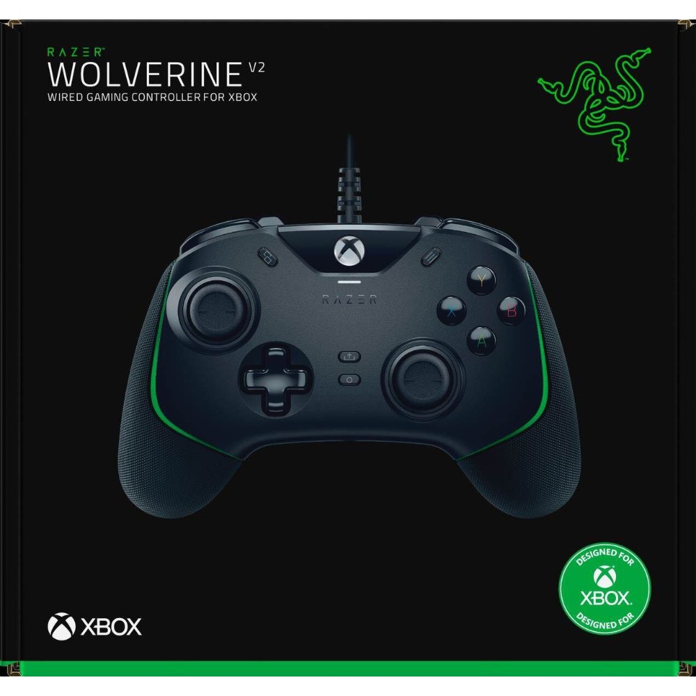 Manette de jeu gaming filaire édition Wolverine v2 pour Xbox Séries S / X / One - Noir - Image 4
