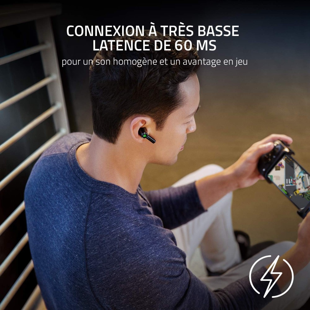 Ecouteurs sans fil Hammerhead True Wireless Pro - Noir - Image 3