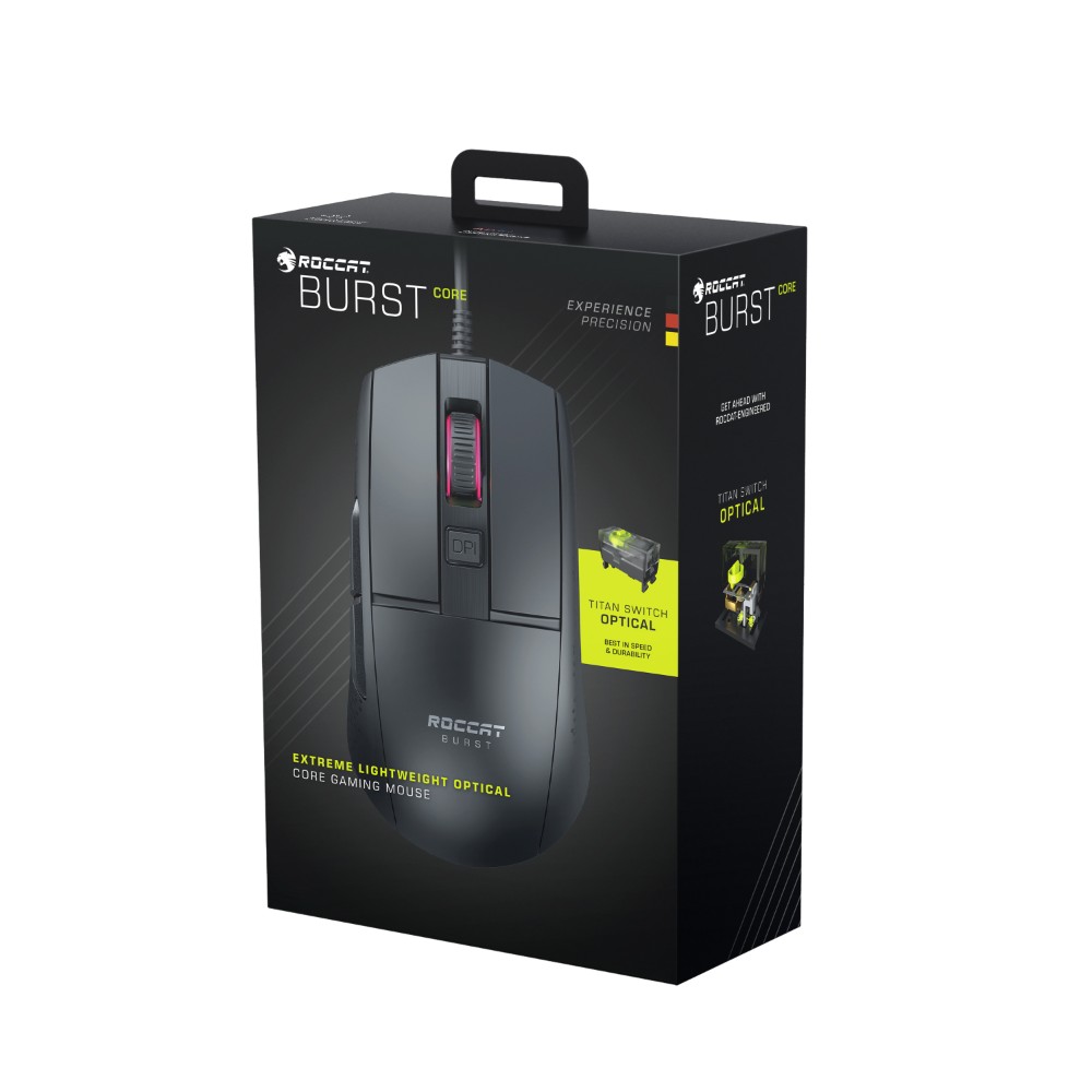 Souris gaming optique filaire Burst Core - Noir - Image 4