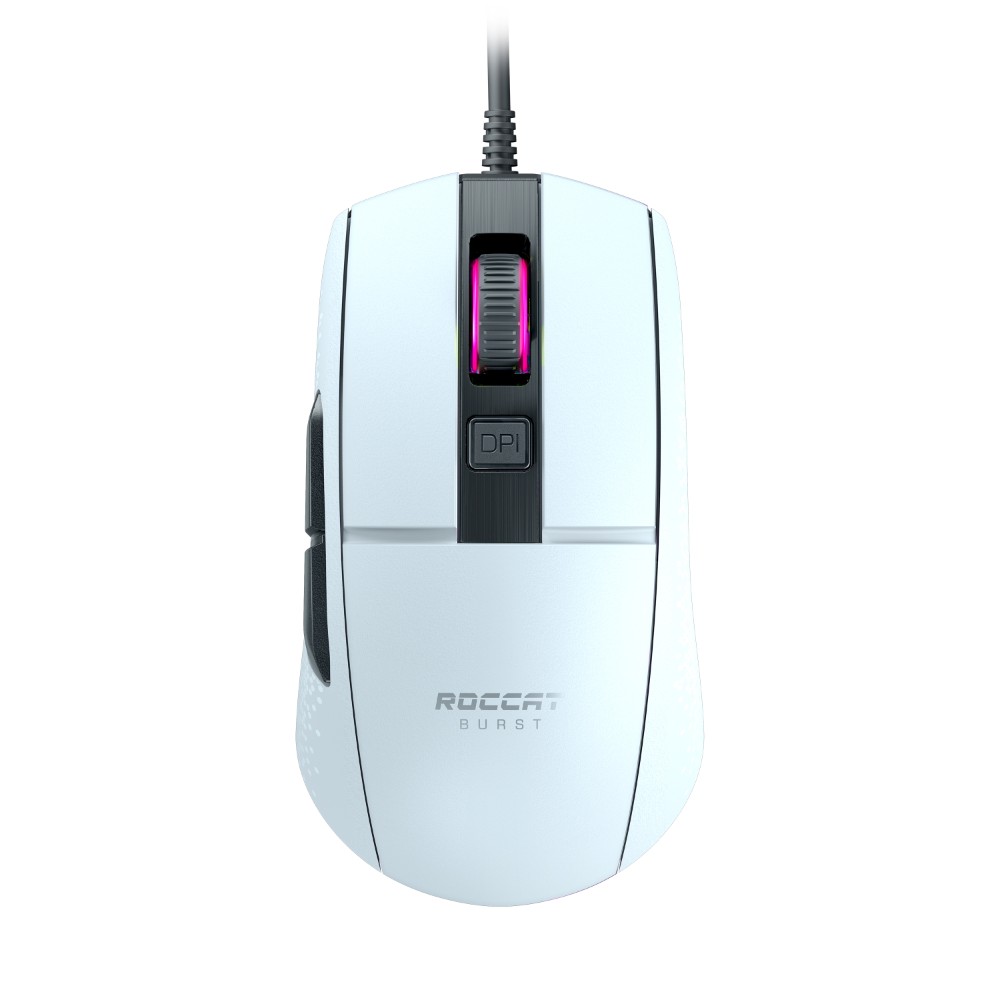 Souris gaming optique filaire Burst Core - Blanc