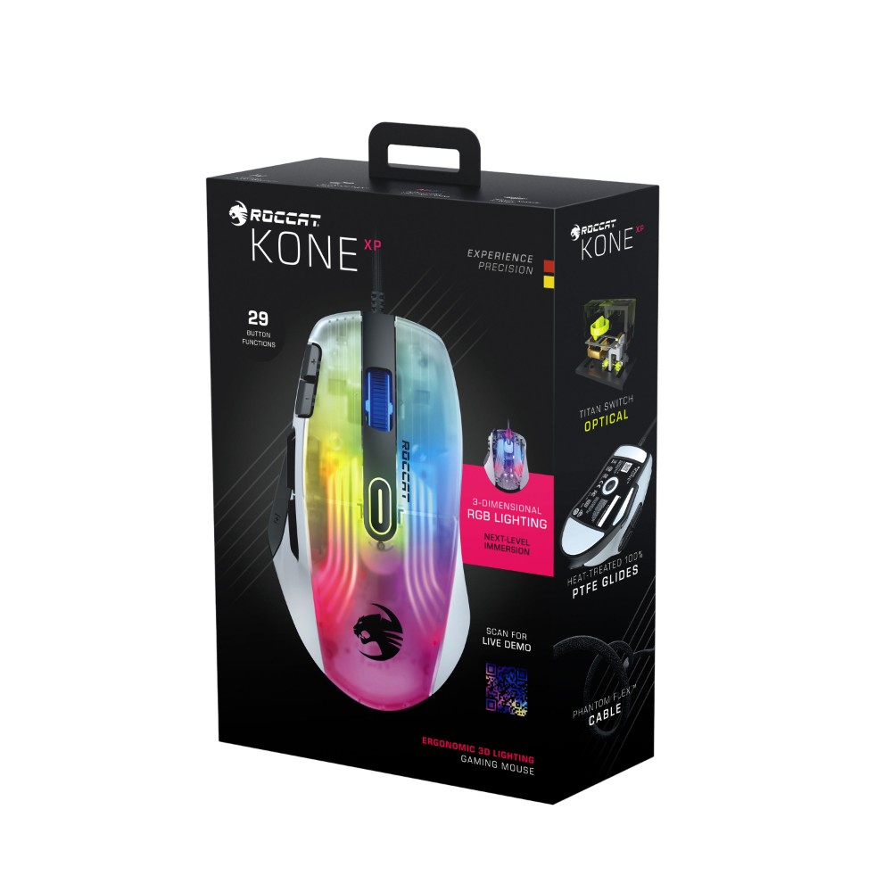 Souris gaming filaire Kone XP - Blanc - Image 2