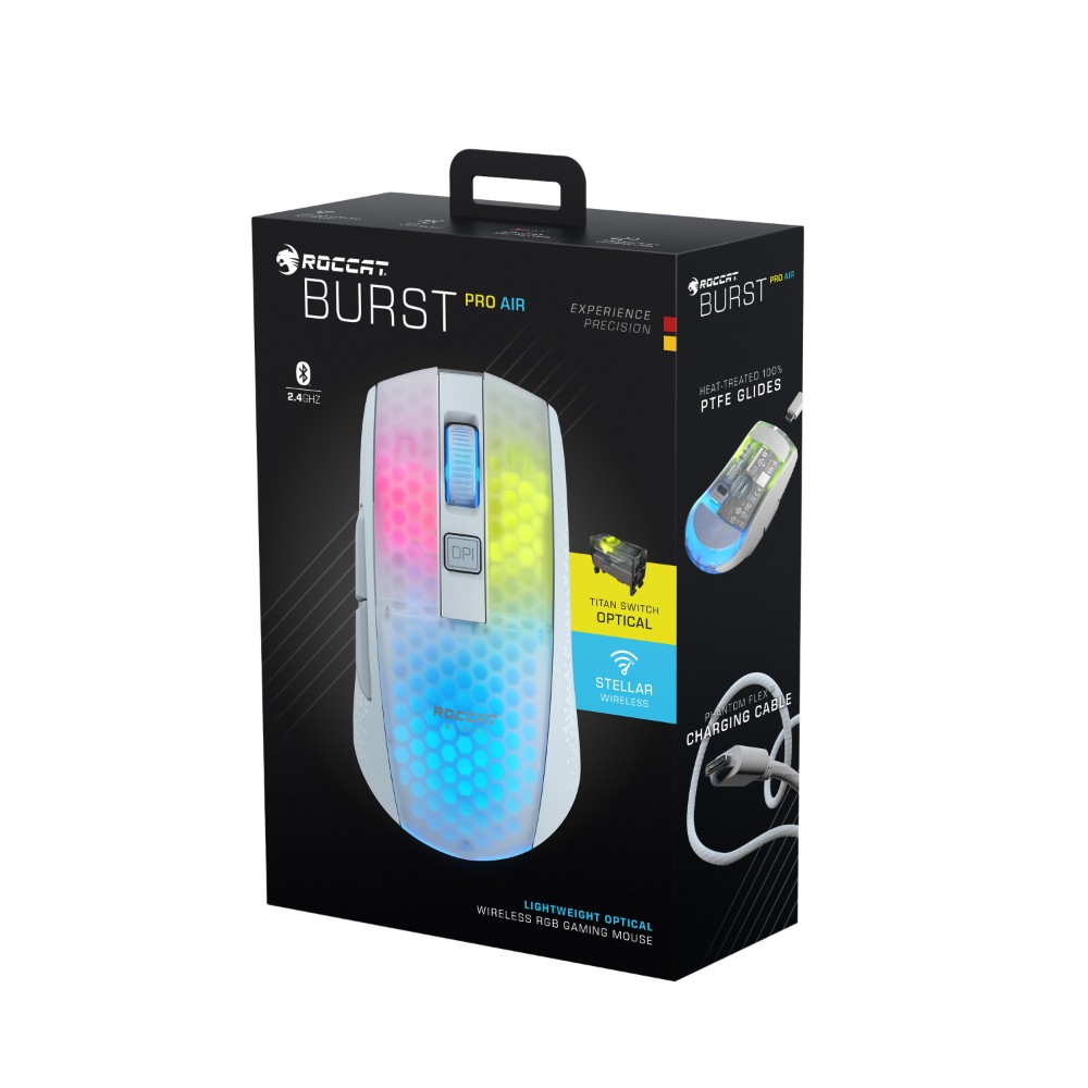 Souris gaming sans fil Burst Pro Air - Blanc - Image 2