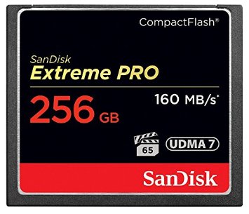 EXTREME PRO CF 160MB/S 256GB Carte CompactFlash UDMA7