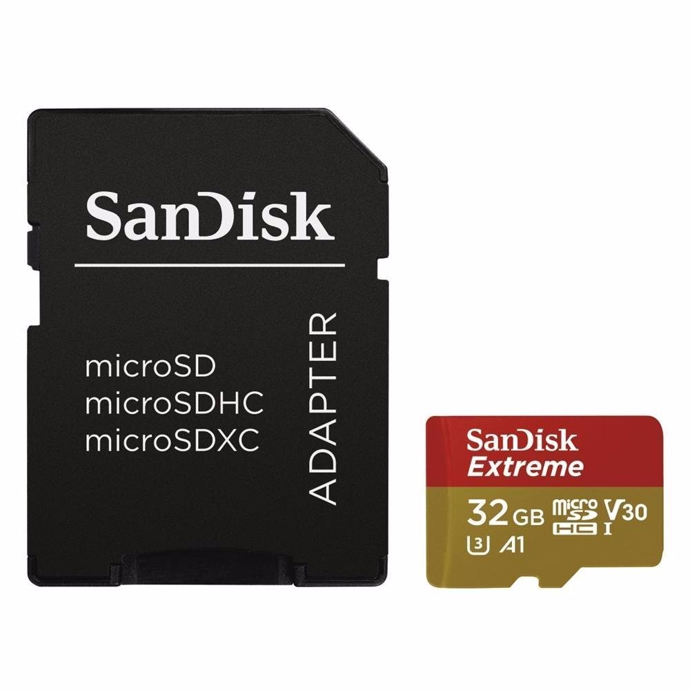 EXTREME MICROSDHC 32GB Carte micro SD avec adaptateur