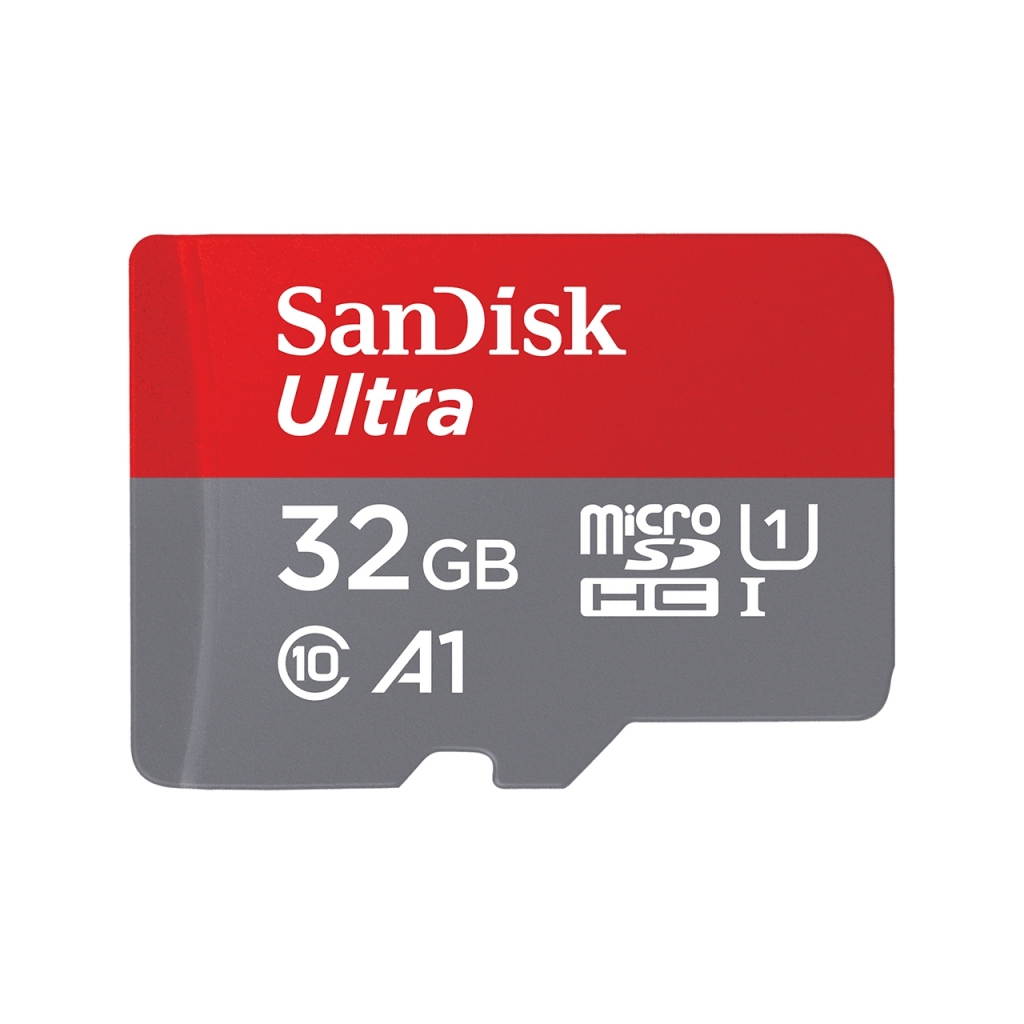 MicroSDHC Ultra 32Go + adapt 120MB/s A1 Class 10 UHS-I