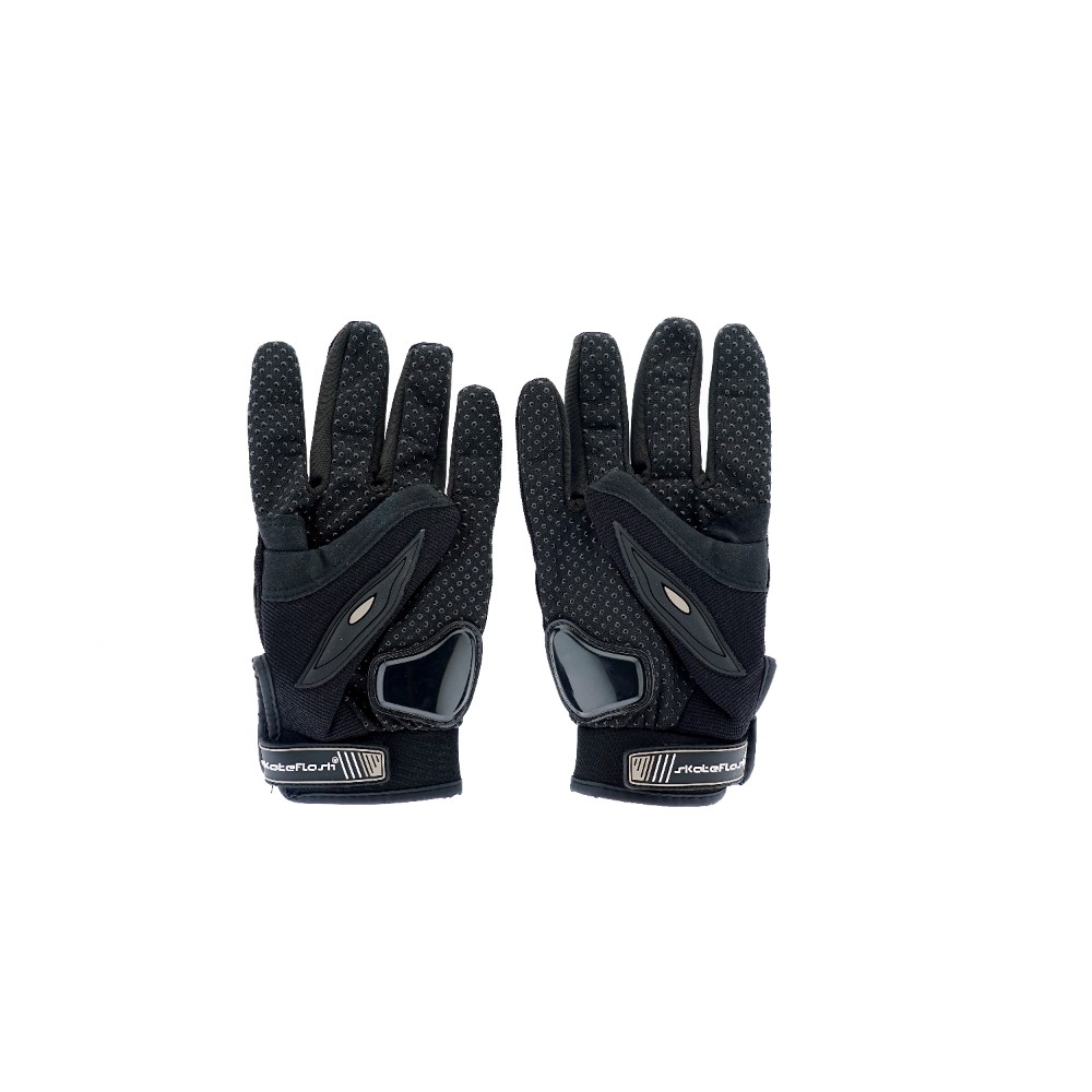 Gants de protection vélo et trottinette - Noir - Image 2