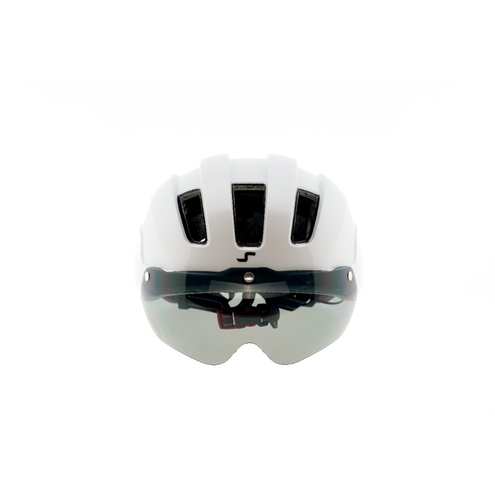 Casque de protection pour vélo électrique Helmet Atomic - Blanc - Image 2