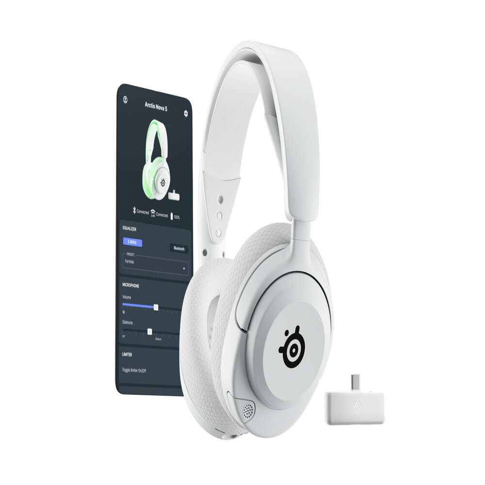 Arctis Nova 5X White Micro casque sans fil XB blanc