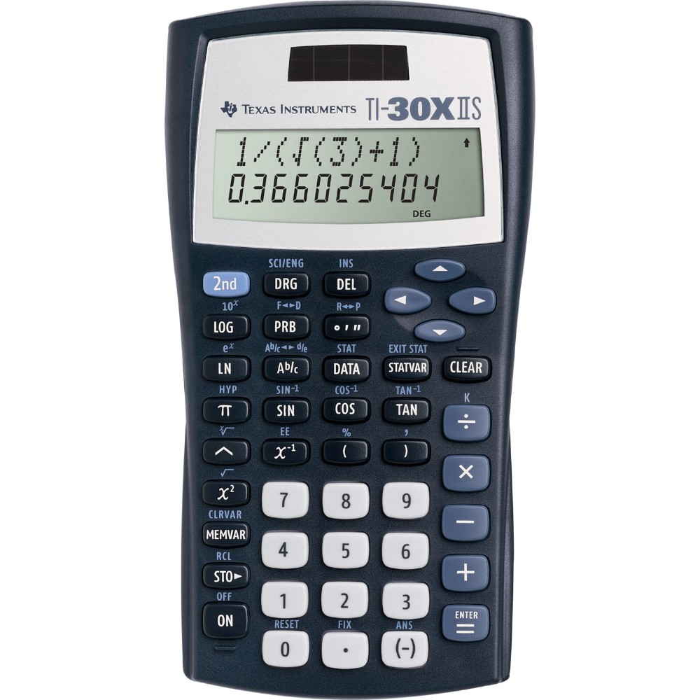 TI-30X IIB Calculatrice scientifique