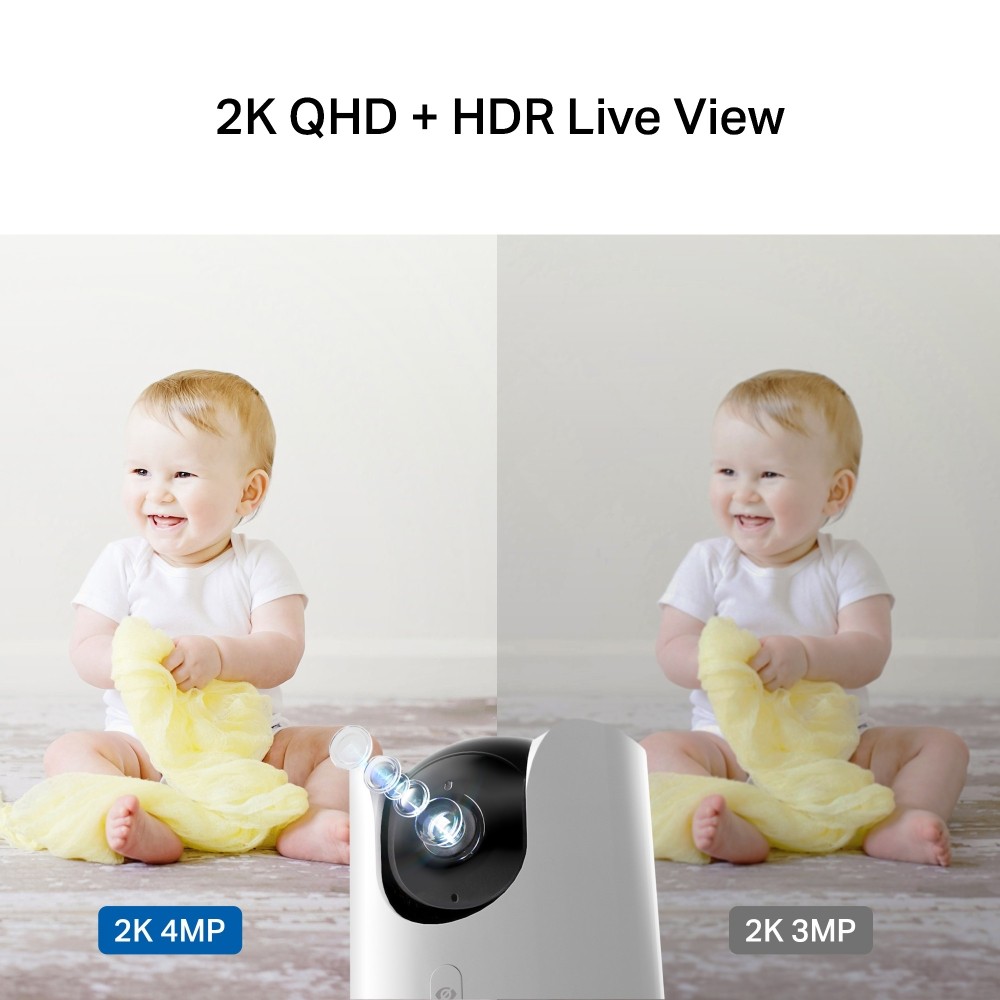 Tapo C225 Tapo Pan/Tilt AI Home Security Wi-Fi Camera - Image 2