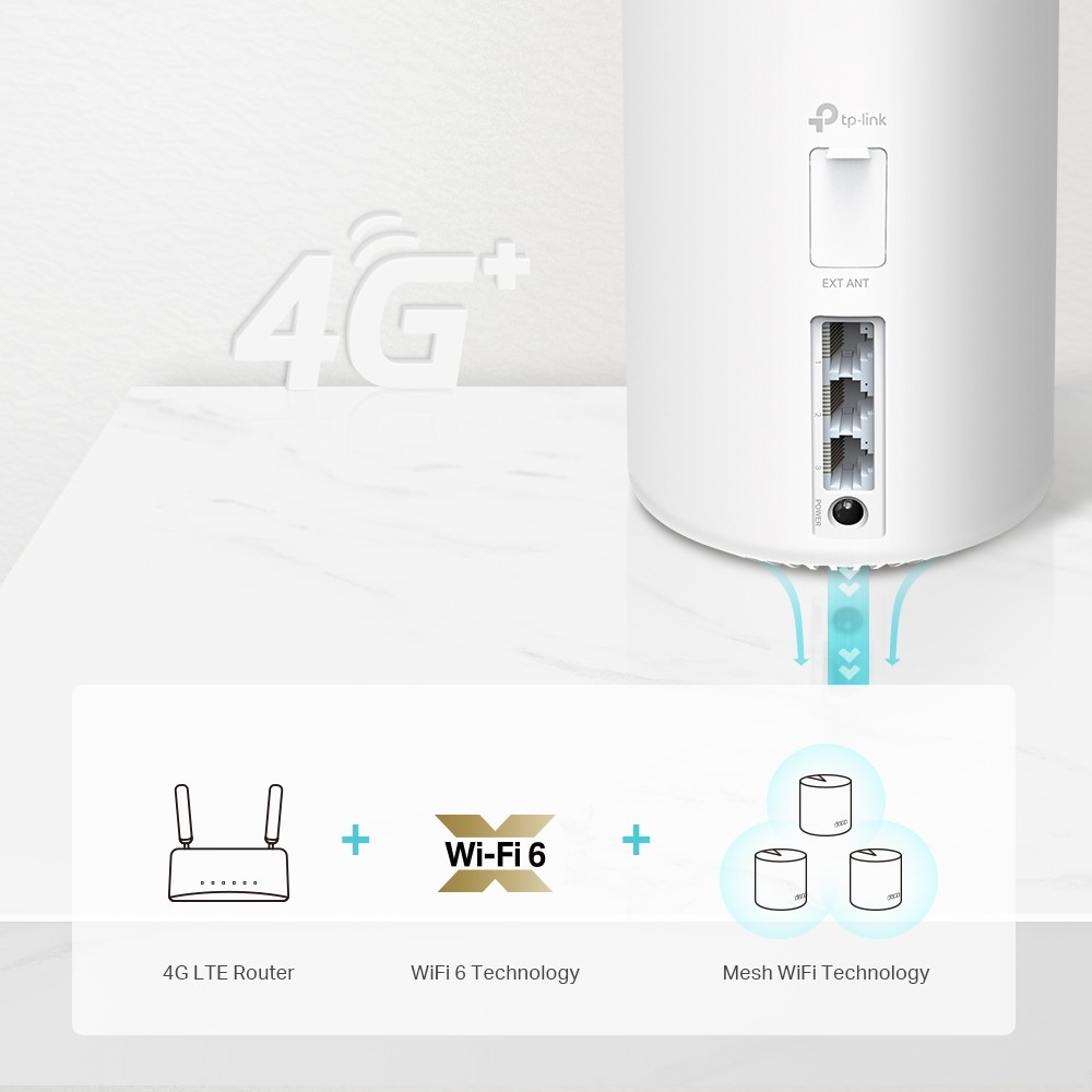 Deco X20-4G(1-pack) AX1800 Whole Home Mesh Router - Image 4