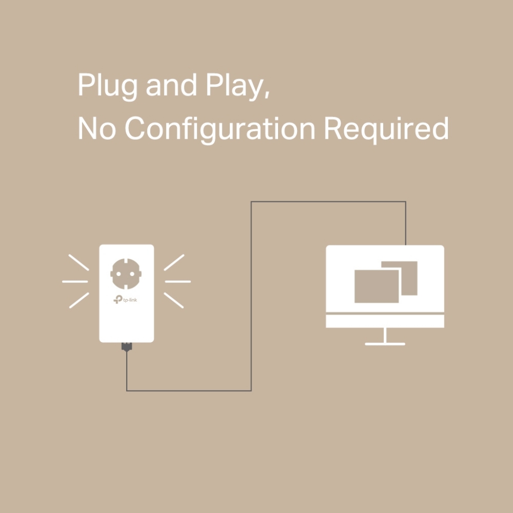 TL-PA7017P KIT Blanc 2 CPL avec Prise - AV1000Mbps - Image 4