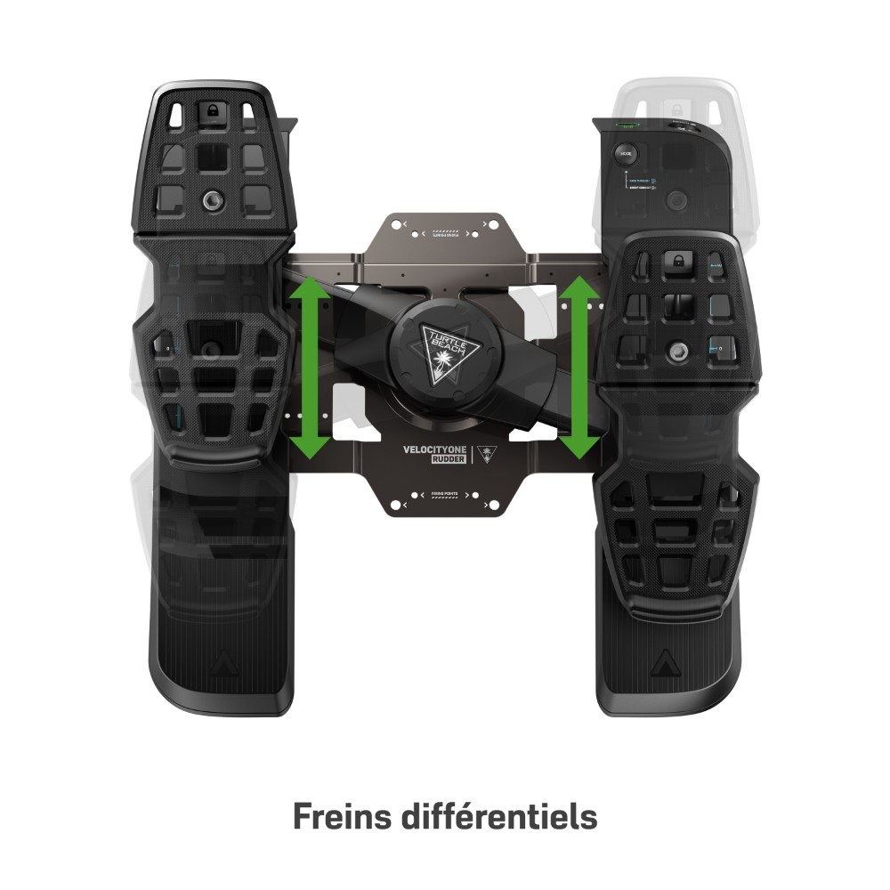 Accessoire pour pédalier (palonnier) VelocityOne Rudder pour PC & Xbox Series S / X / One - Image 3