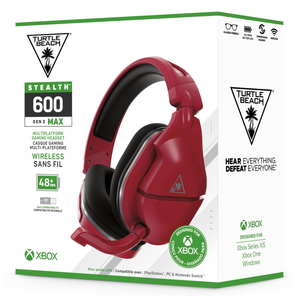 Casque gaming sans fil Stealth 600 Max Gen 2 pour PS4 / PS5 / Nintendo Switch - Rouge - Image 2