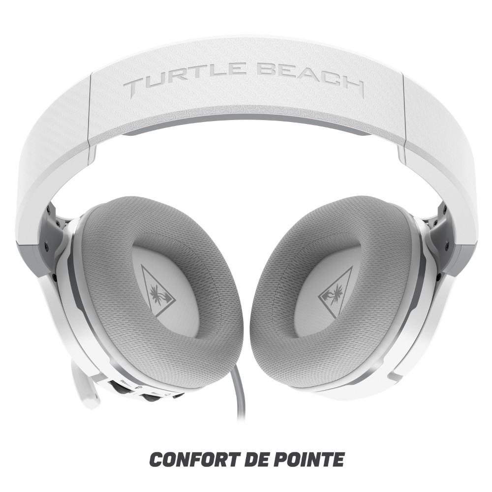 Casque-micro gaming filaire Recon 200 Gen 2 - Blanc - Image 4