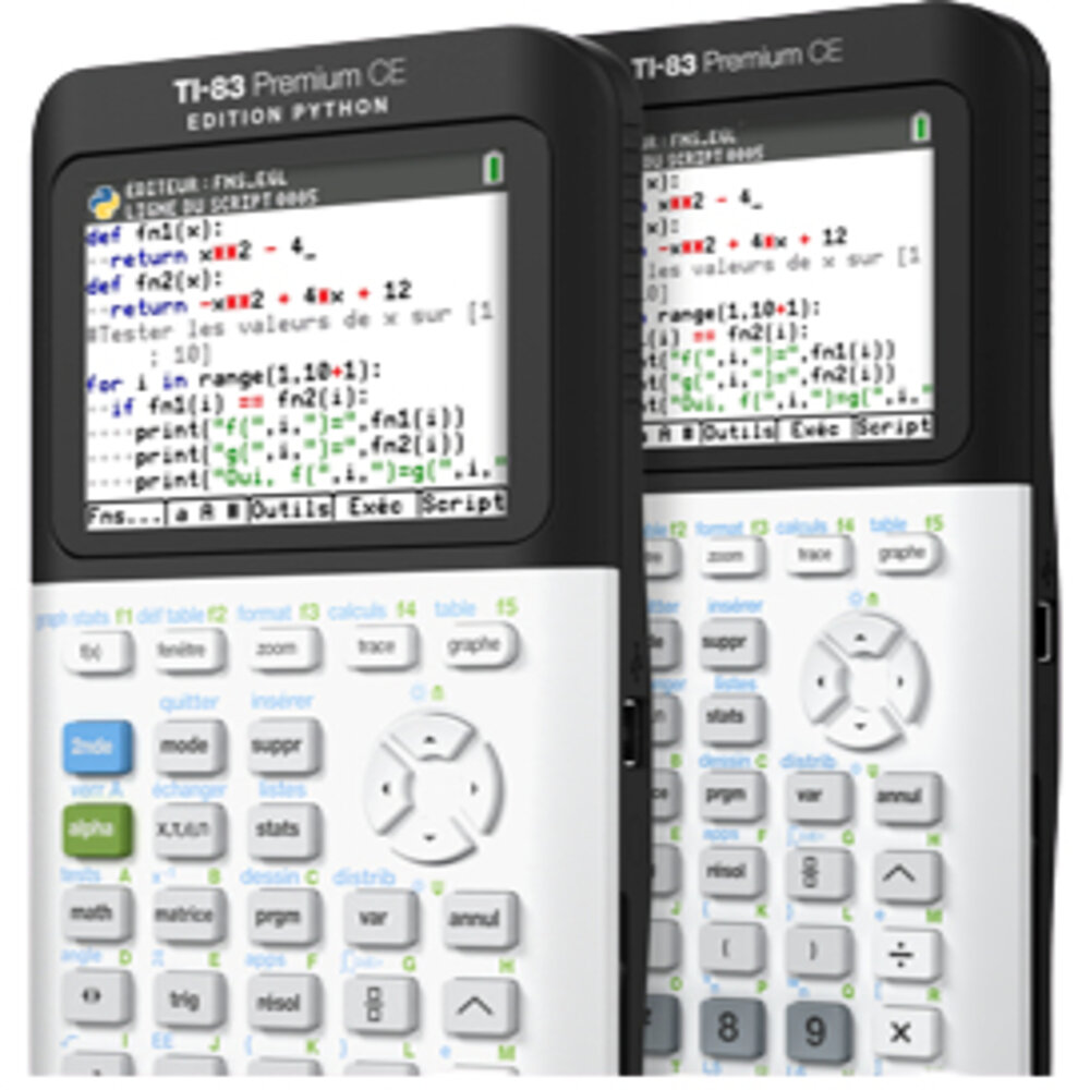 Calculatrice graphique TI-83 Premium édition Python - Image 4
