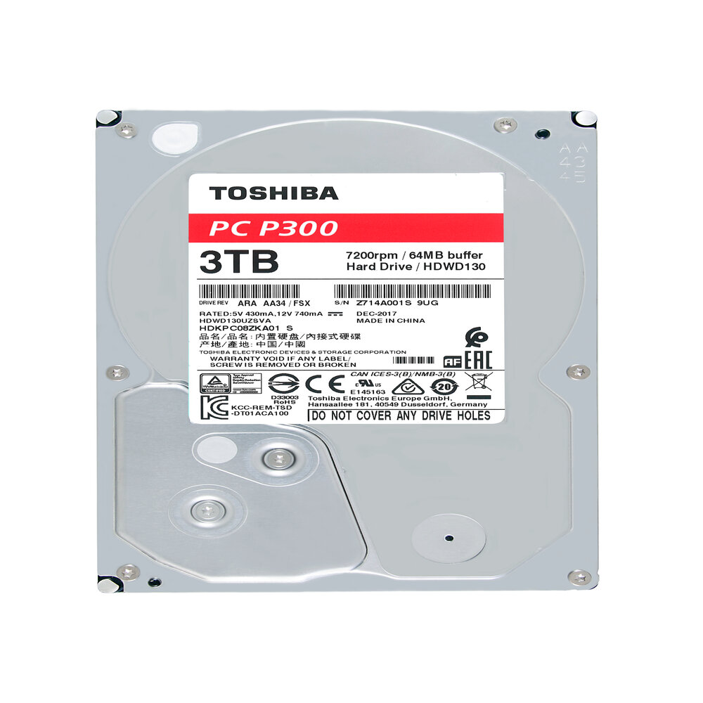 HDD 3.5 TOSHIBA P300 - 2 To - Image 4