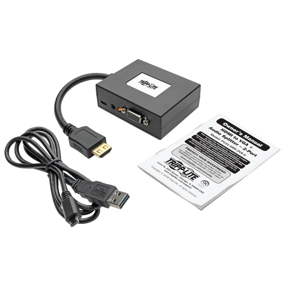 Adaptateur HDMI/VGA 15,24 cm - Image 2