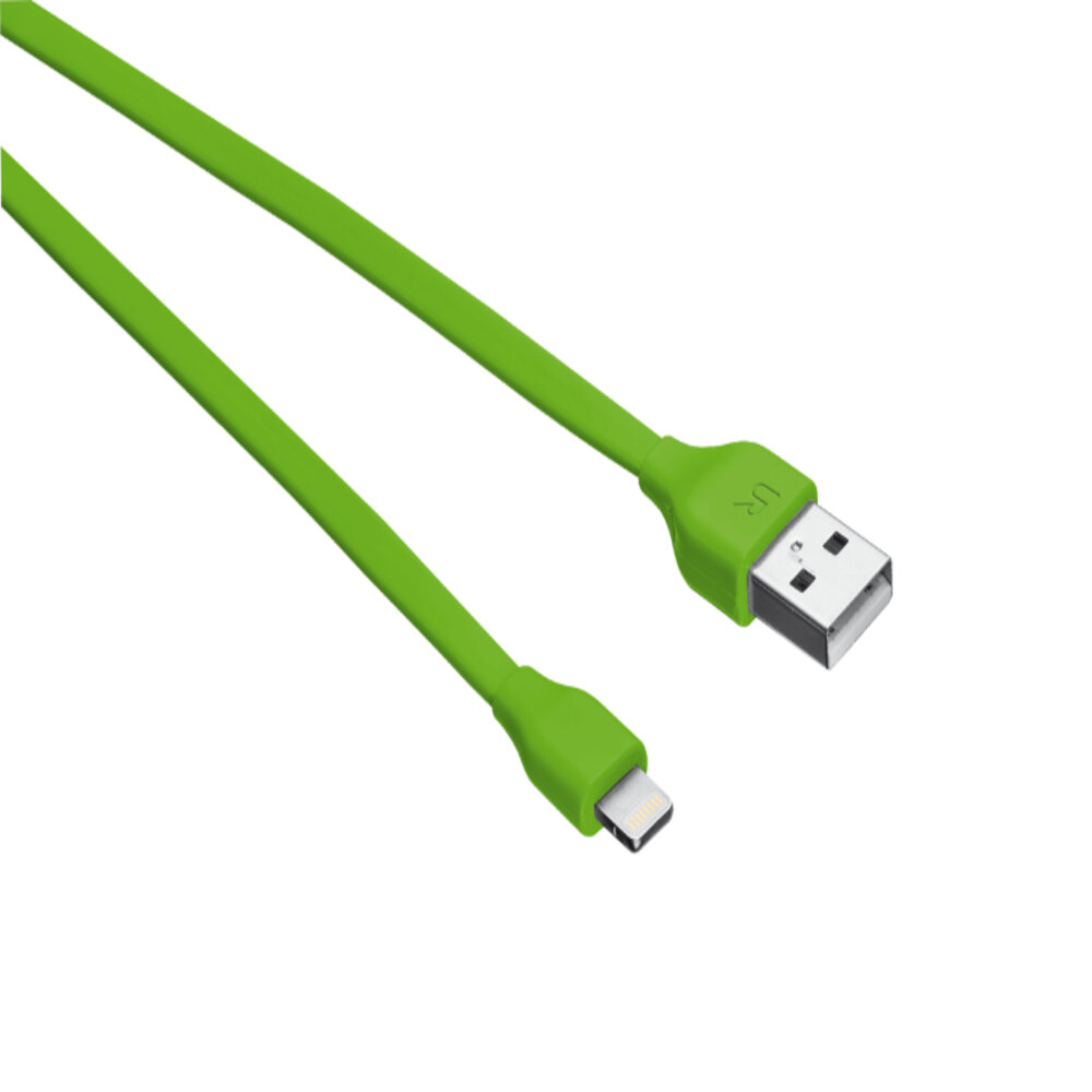 FLAT LIGHTNING CABLE 1M - Vert Cable lightning plat 1m - Image 4